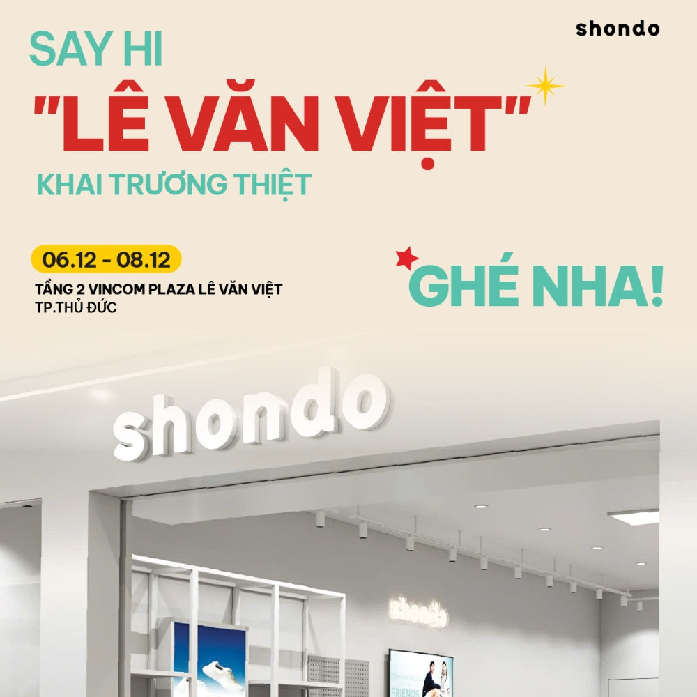 Shondo khai trương Vincom Lê Văn Việt