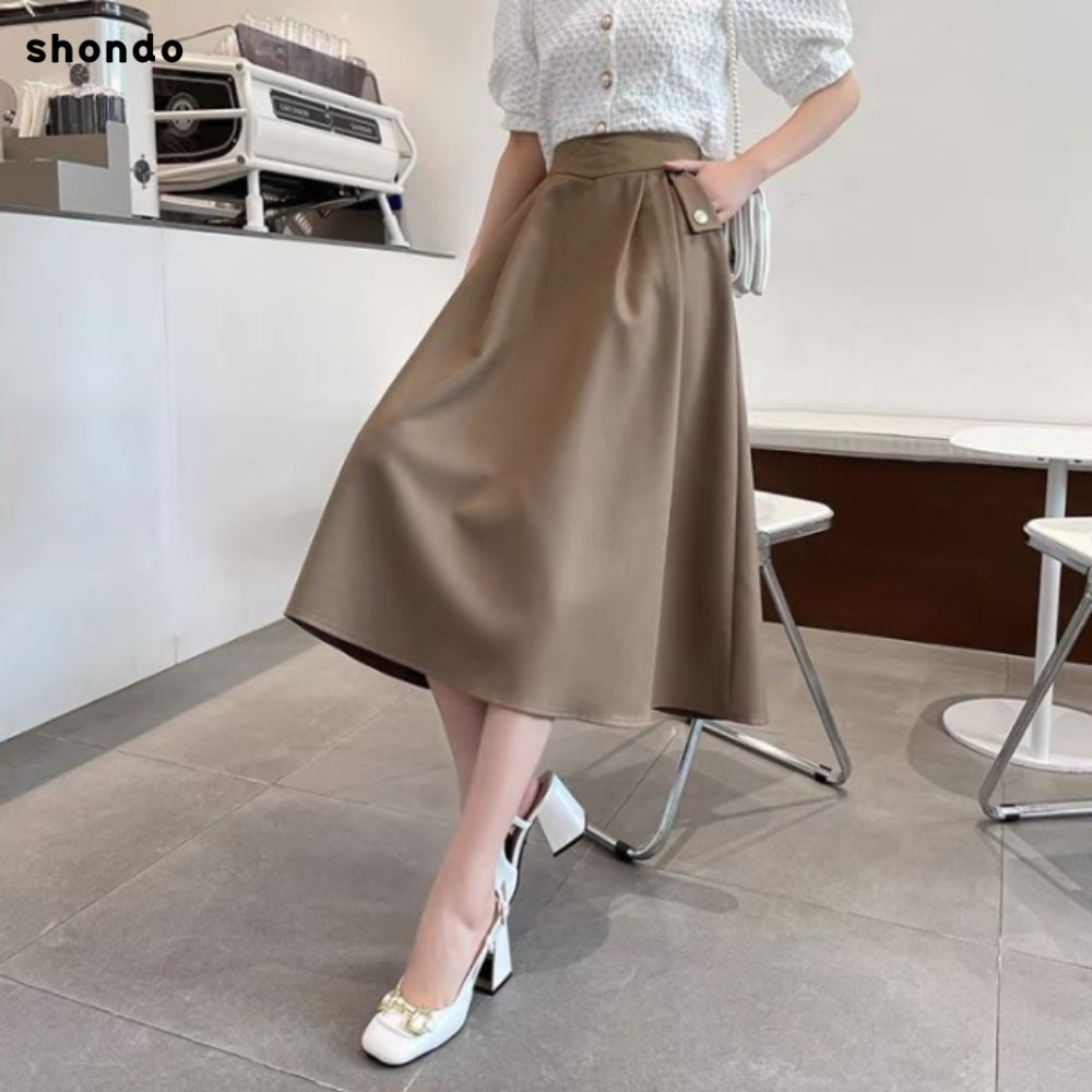 Váy nâu đi giày màu gì đẹp