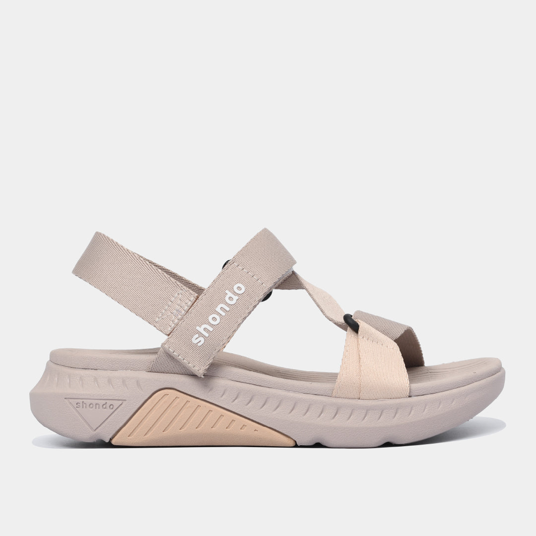 Sandal nữ F7R nâu hồng