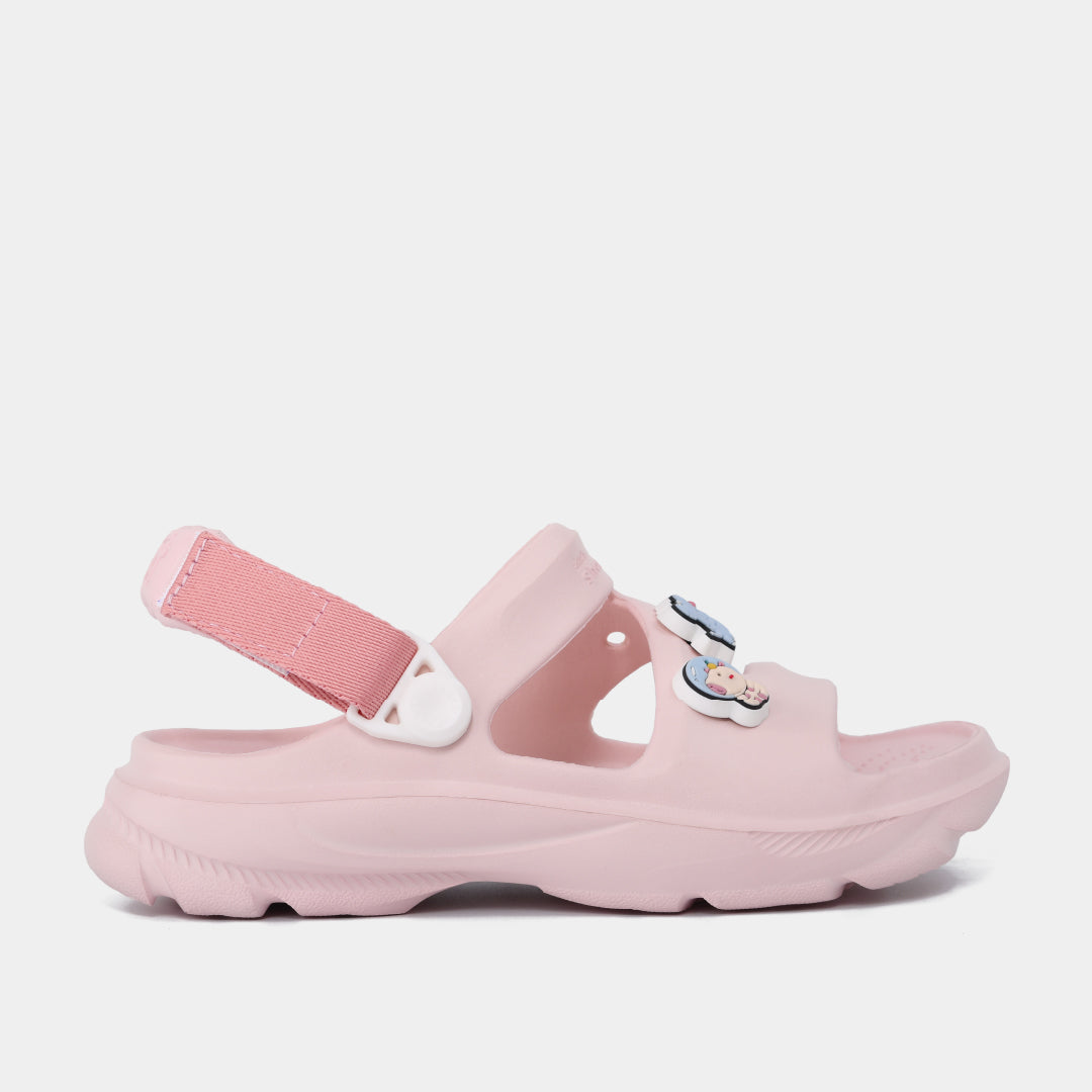 Sandal FX bé gái nhựa đúc hồng