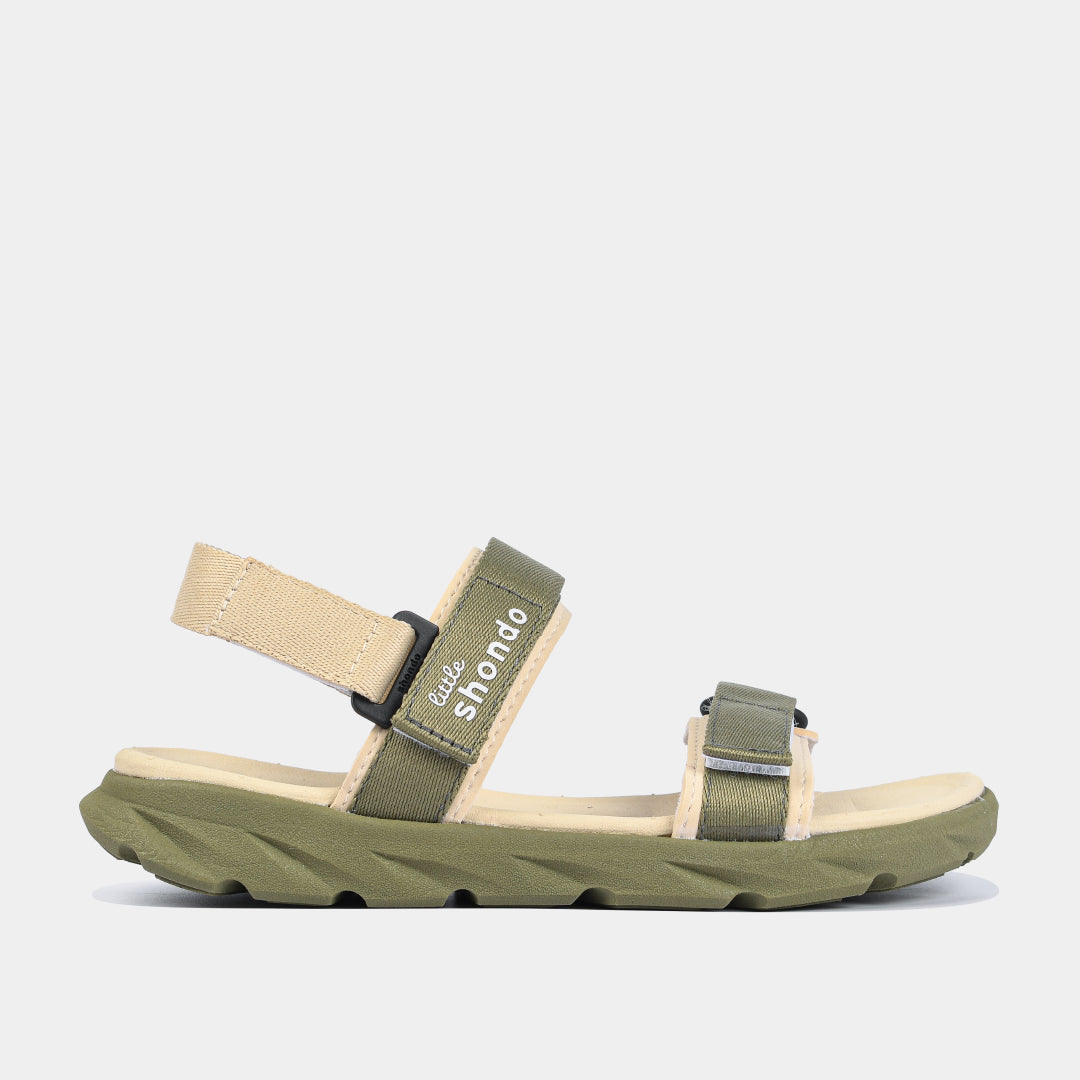 Sandals little F6S quai rêu be