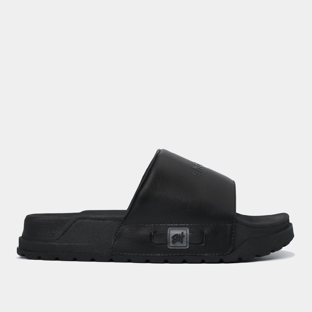 Dép bánh mì quai nam nữ trendy 4 đen