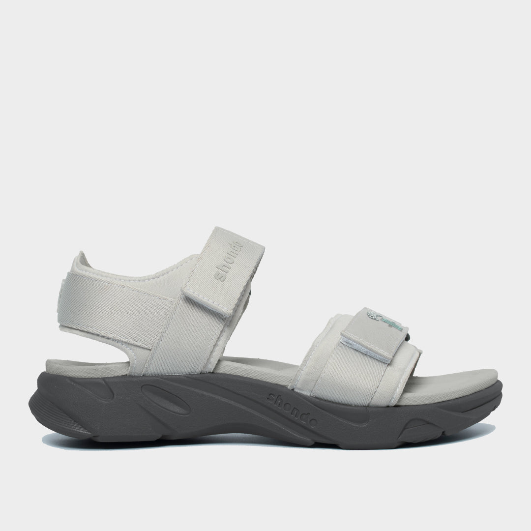 Sandal F8M thun họa tiết số 10 xám