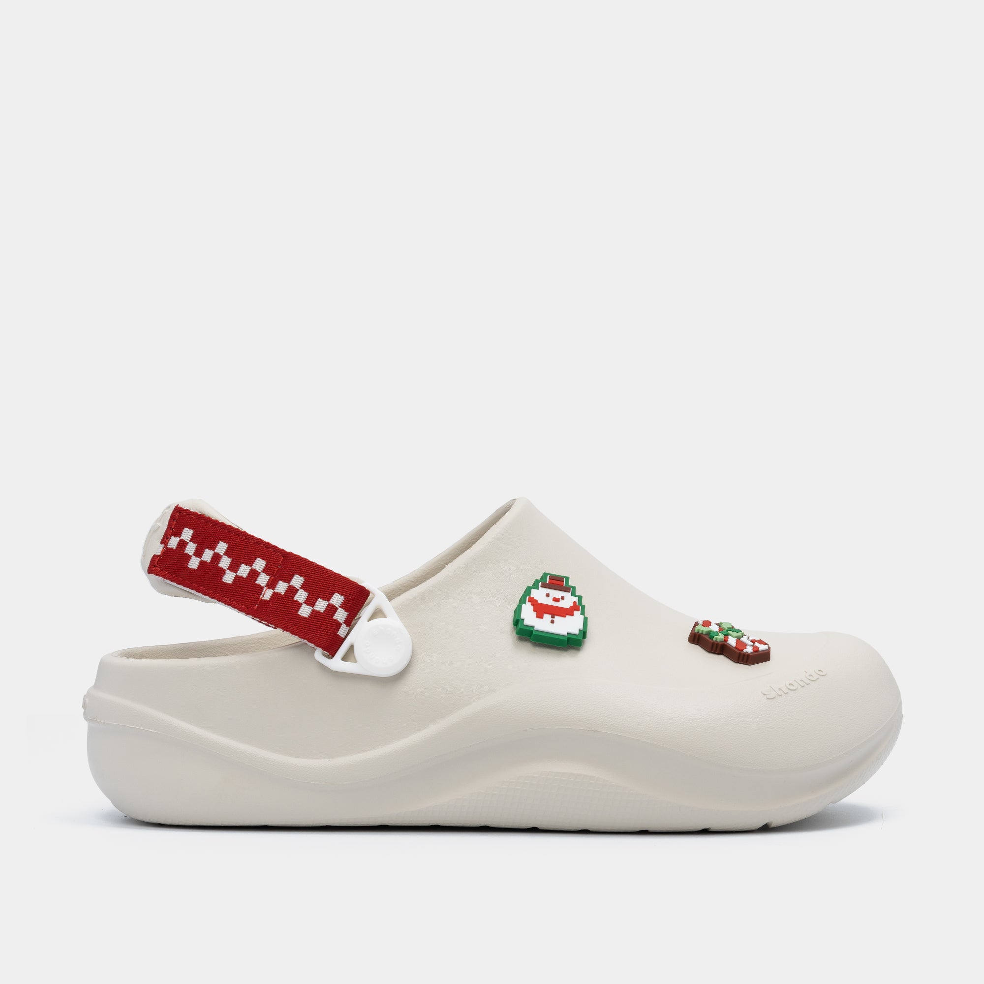 Clog SUKE Limax Christmas unisex trắng kem