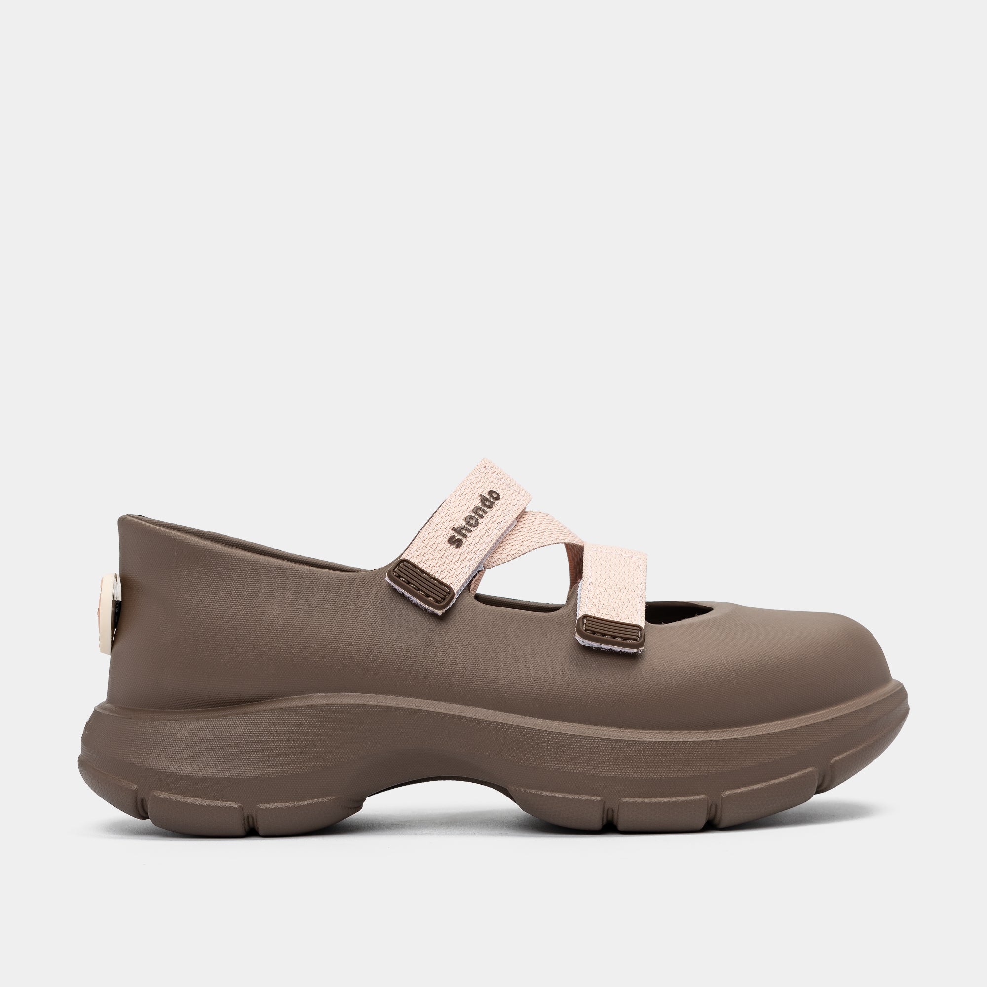 Giày Ballet Sneaker Nữ Shondo Dreamie Màu Nâu Hồng