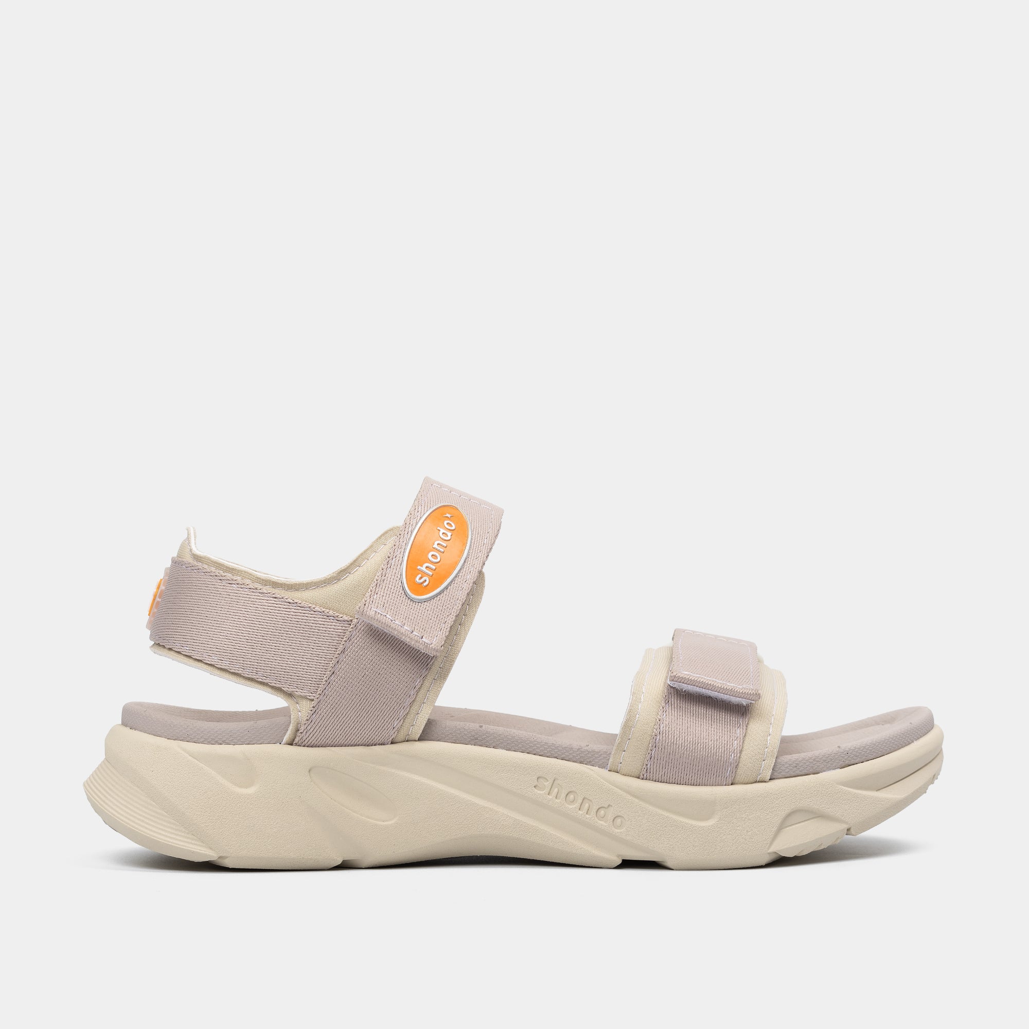 Sandal F8M nữ nâu be