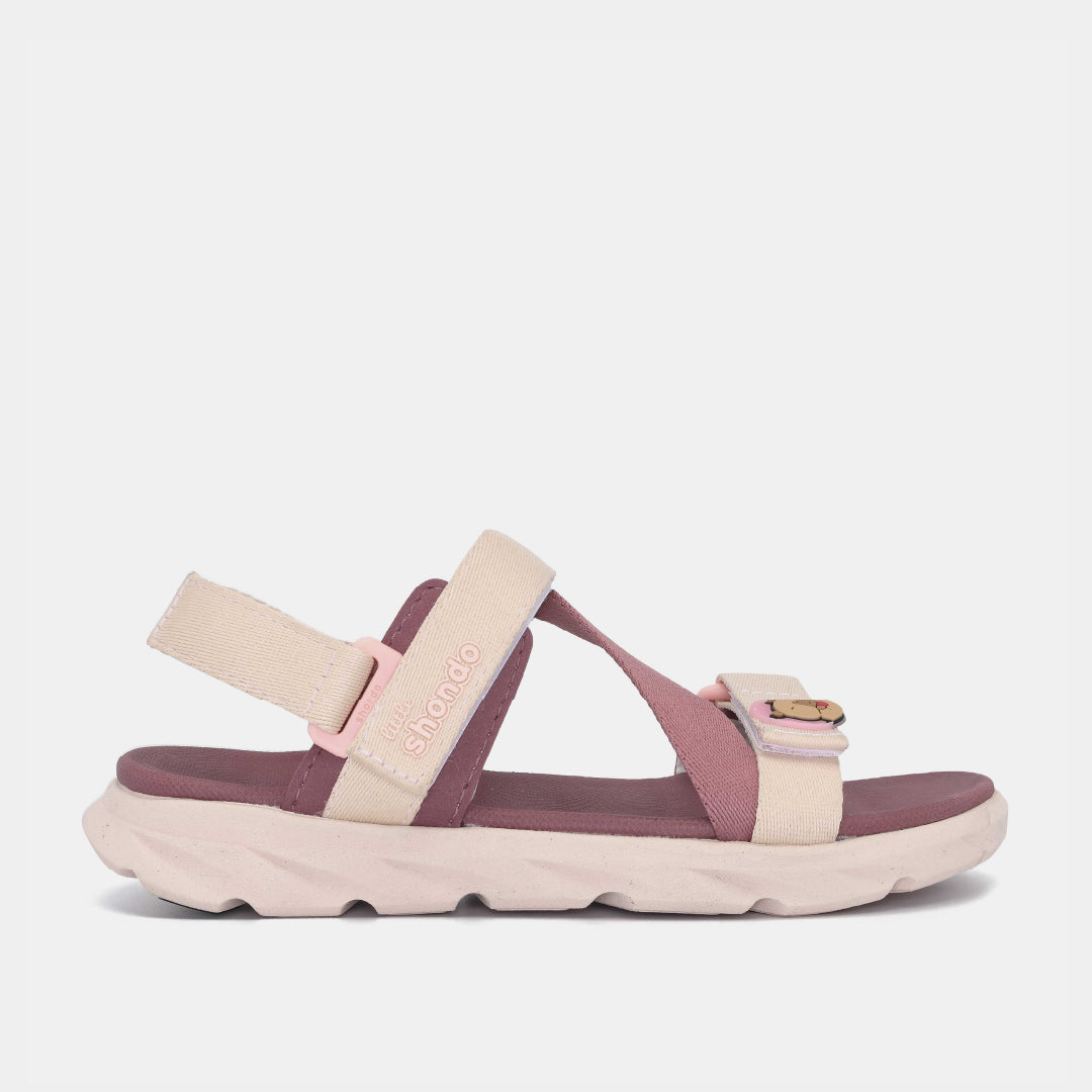 Sandal bé gái Li6 Capybara hồng