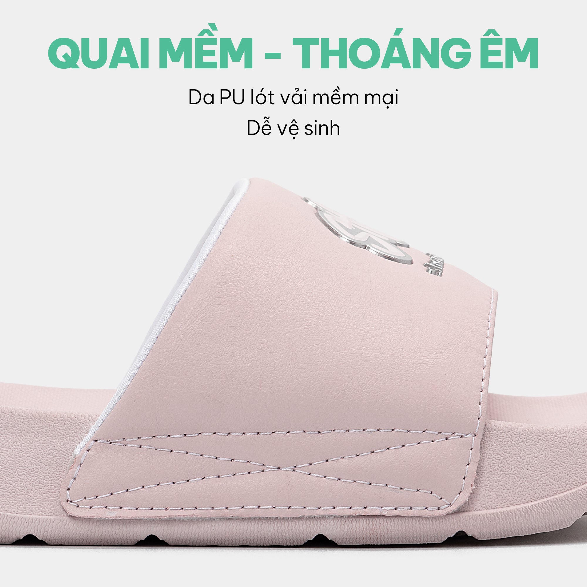 Dép Trendy 7 nữ SH TPU hồng