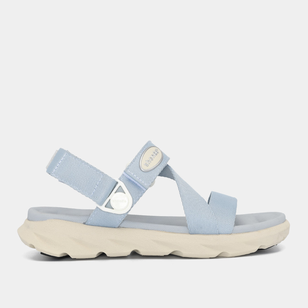 Sandal F6S quai xoay xanh trời