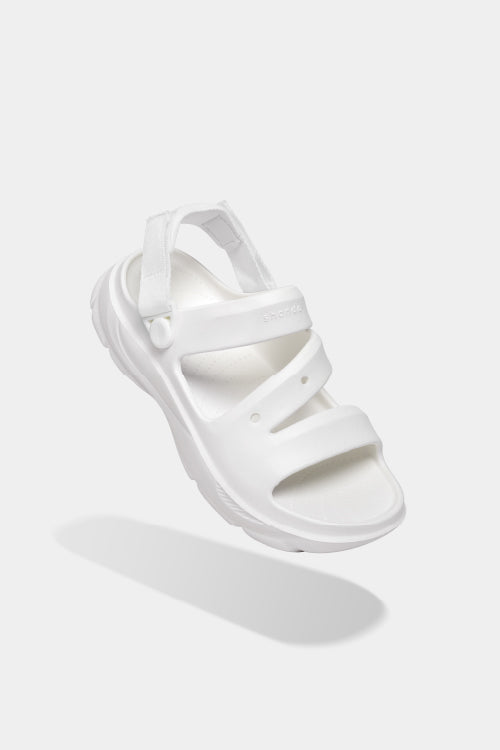 FX molded plastic white rain sandals