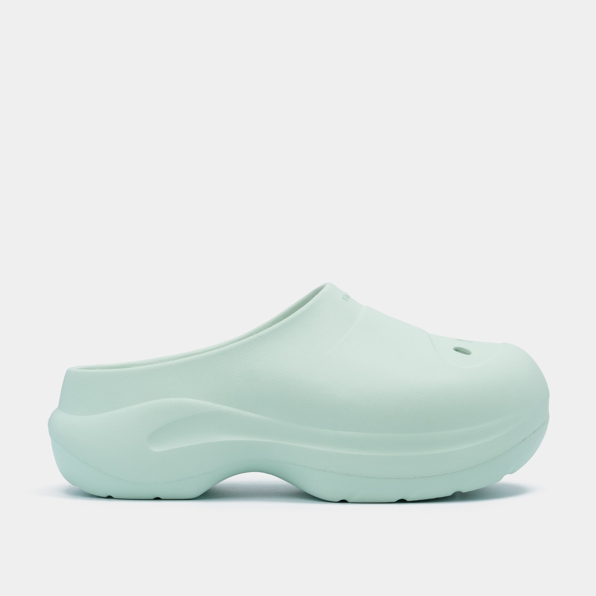 Clog MULE CHIC Limax đế cao nữ xanh mint