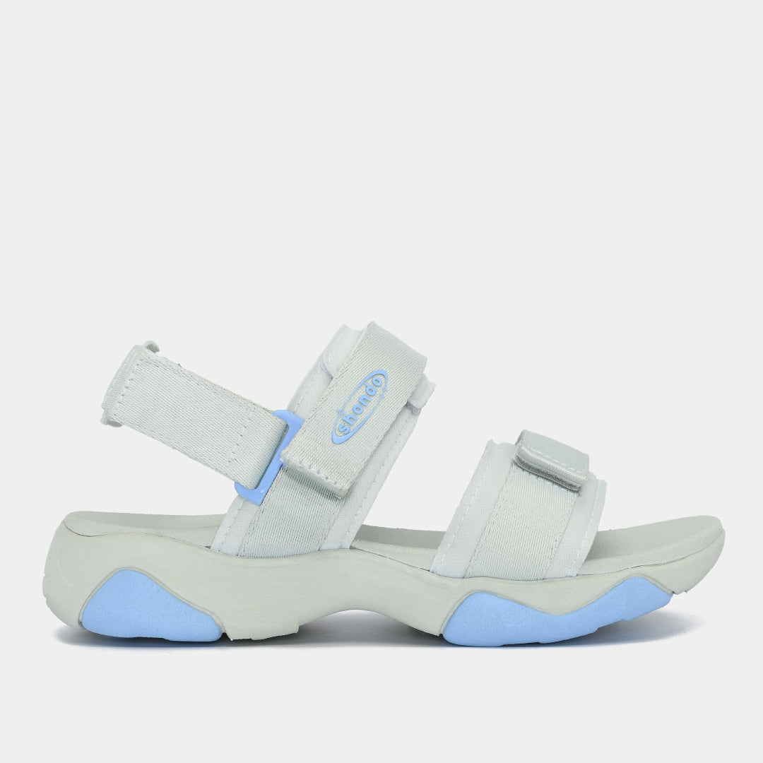 Sandal nữ Girly quai thun xanh mint