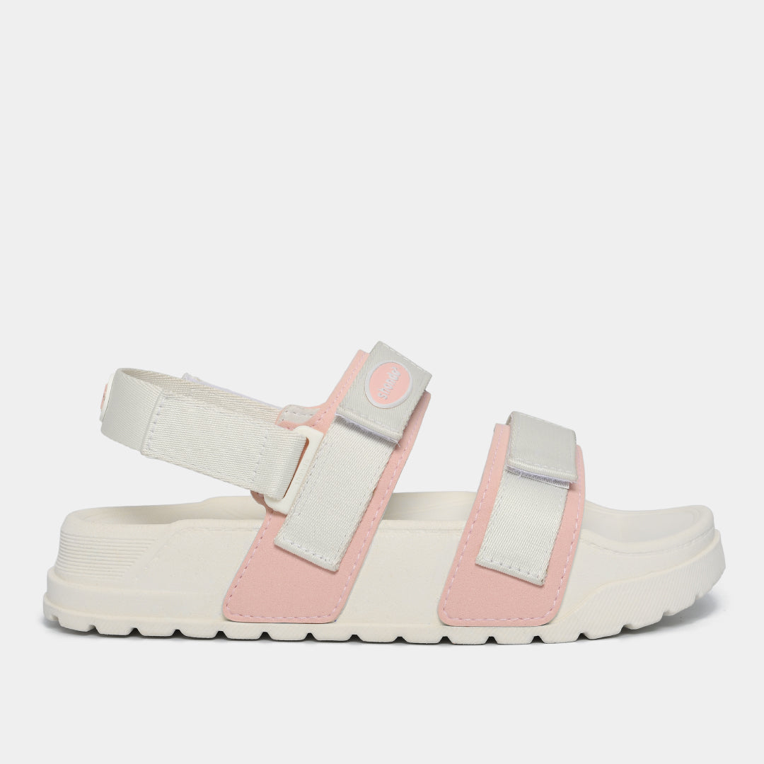 Sandal bánh mì Platy 4 trắng kem