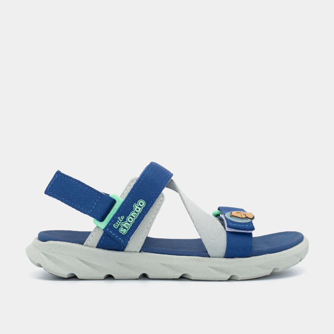 Sandal bé trai Li6 Capybara xanh