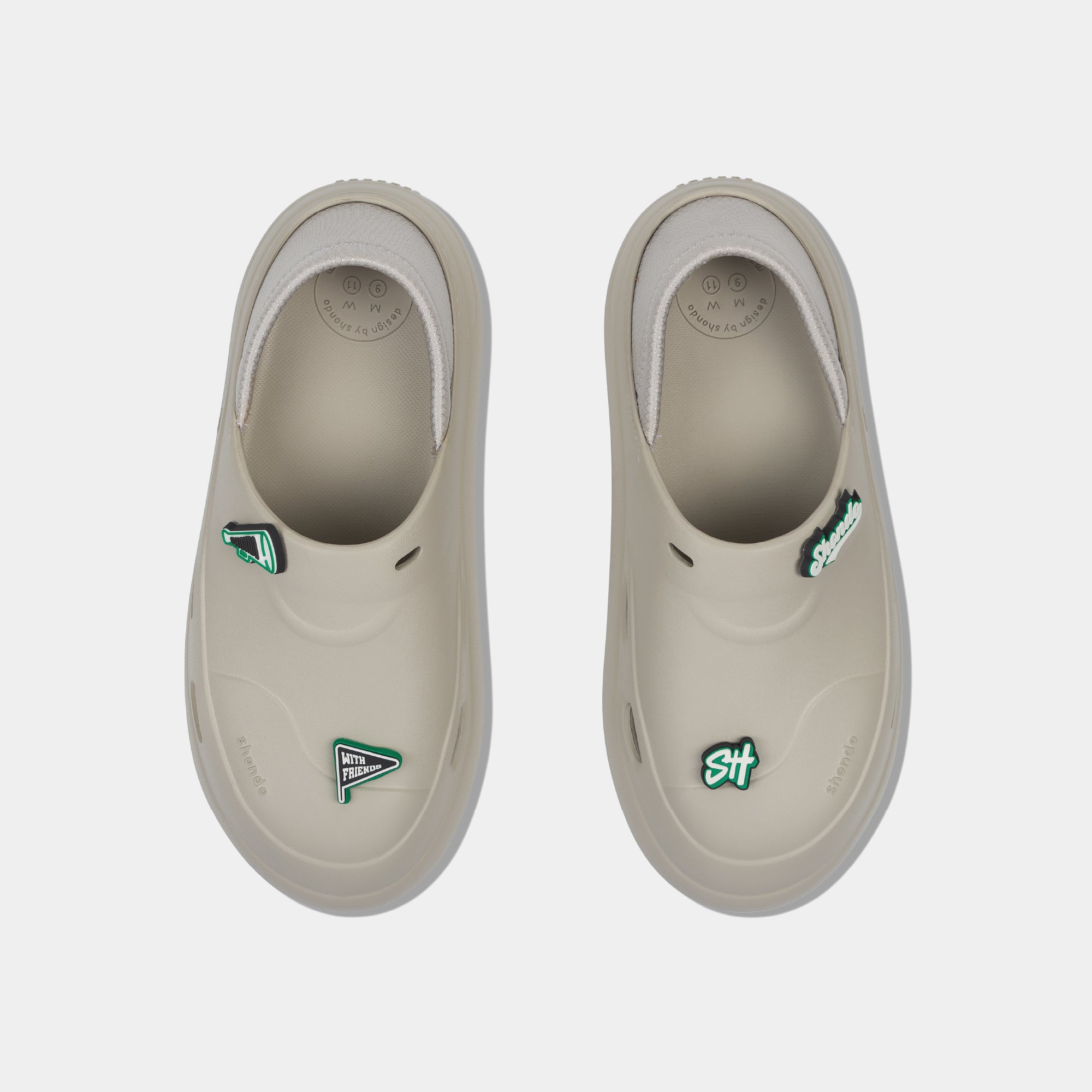 Giày sneaker Class 3 không dây xám rêu