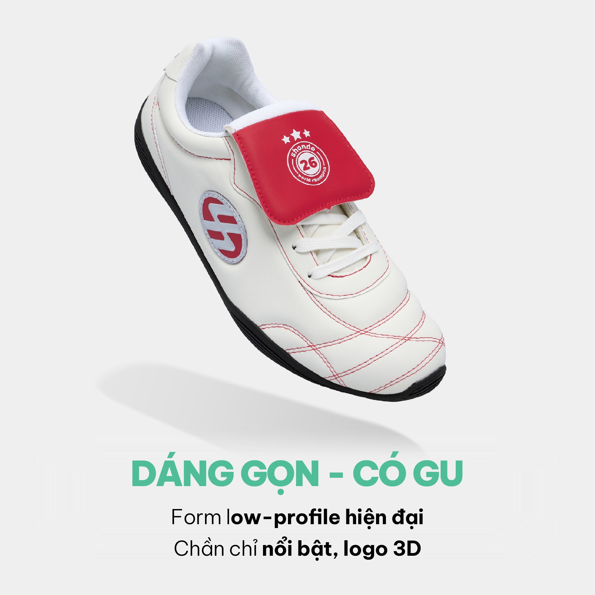 Sneaker Class 7 CHAMPION 26 nam trắng