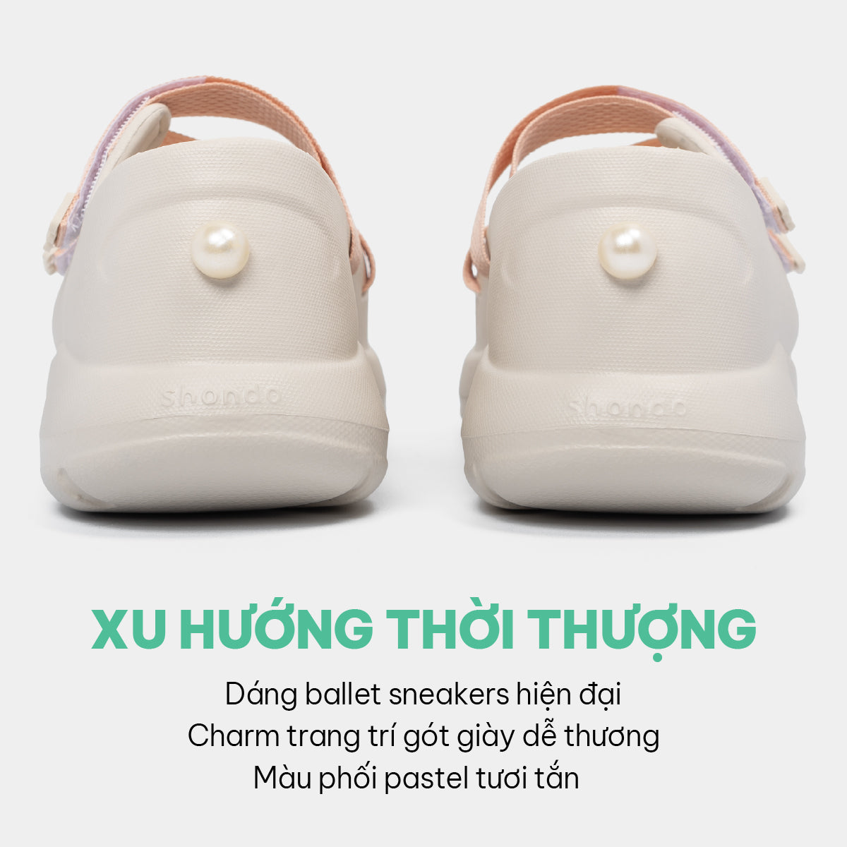 Giày ballet sneaker bé gái Little Dreamie trắng