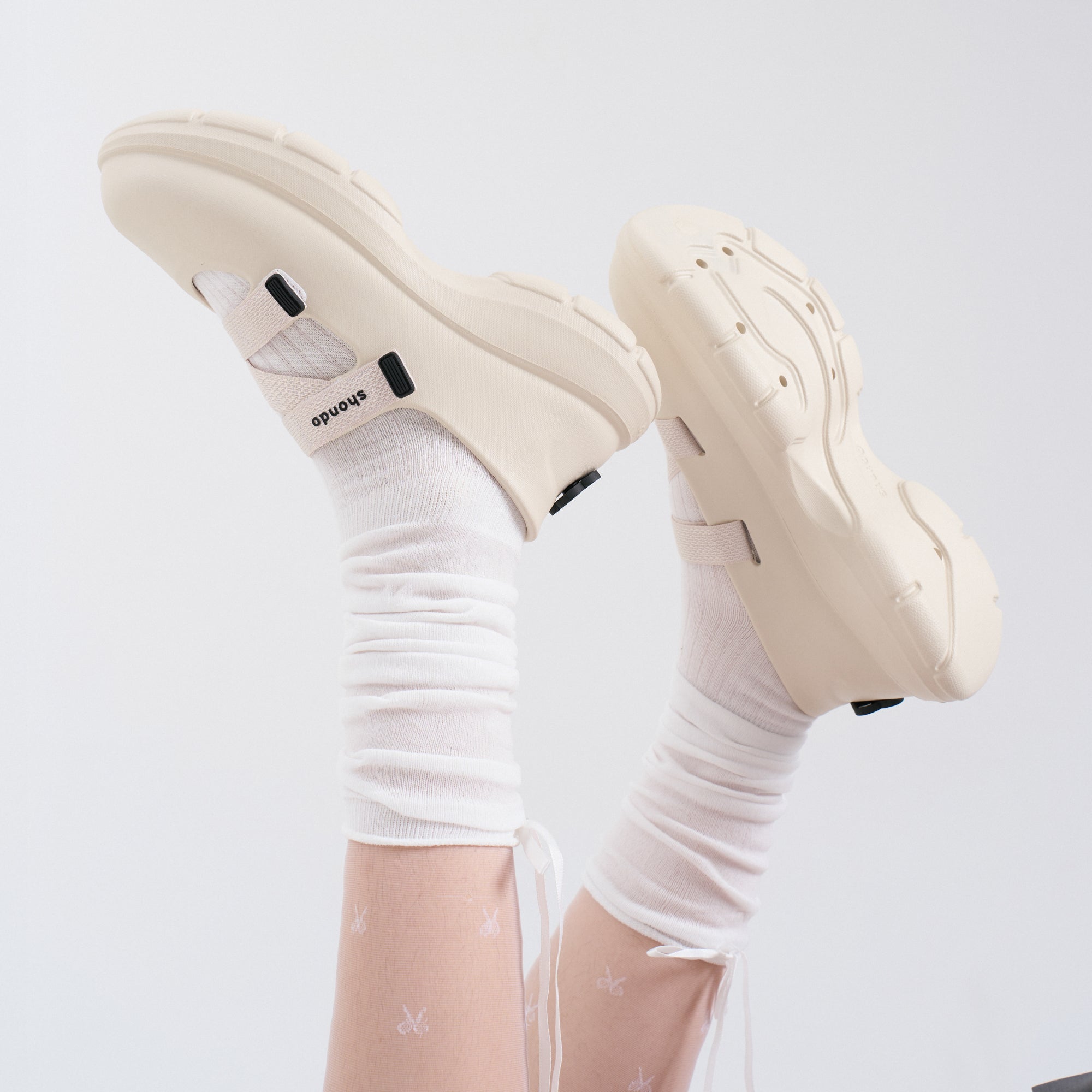 Giày ballet sneaker nữ Dreamie trắng