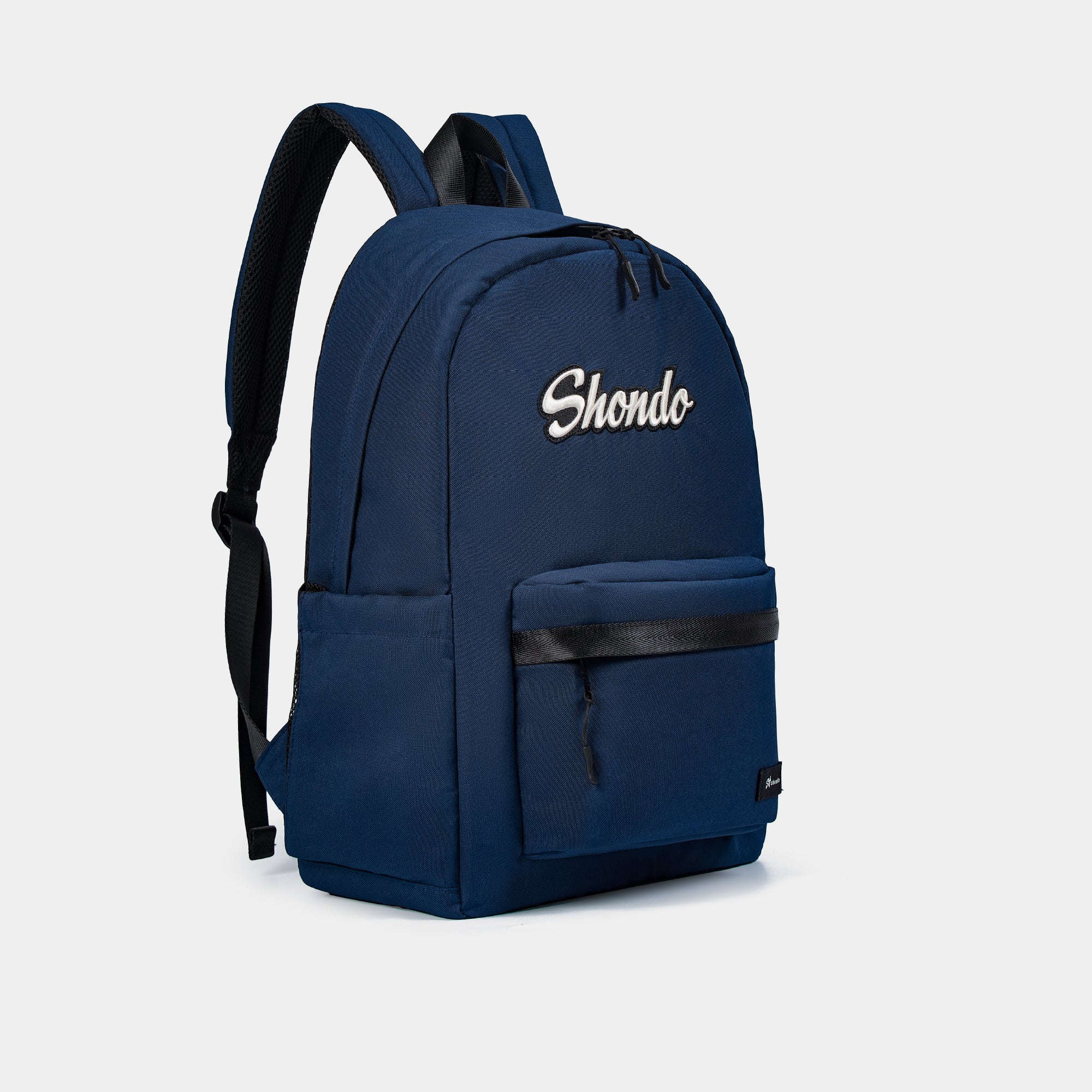 Balo thêu logo Shondo xanh navy