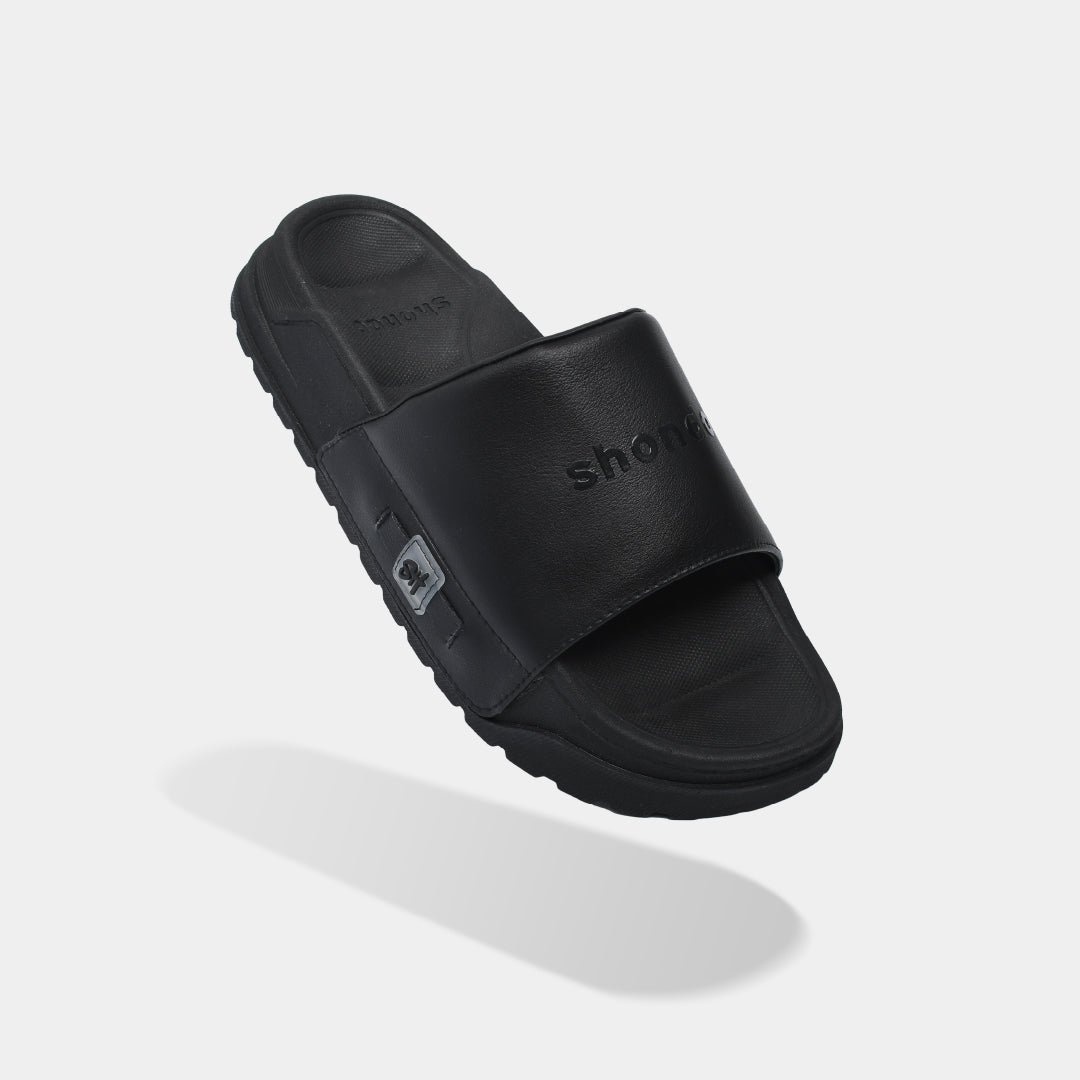 Dép bánh mì quai nam nữ trendy 4 đen