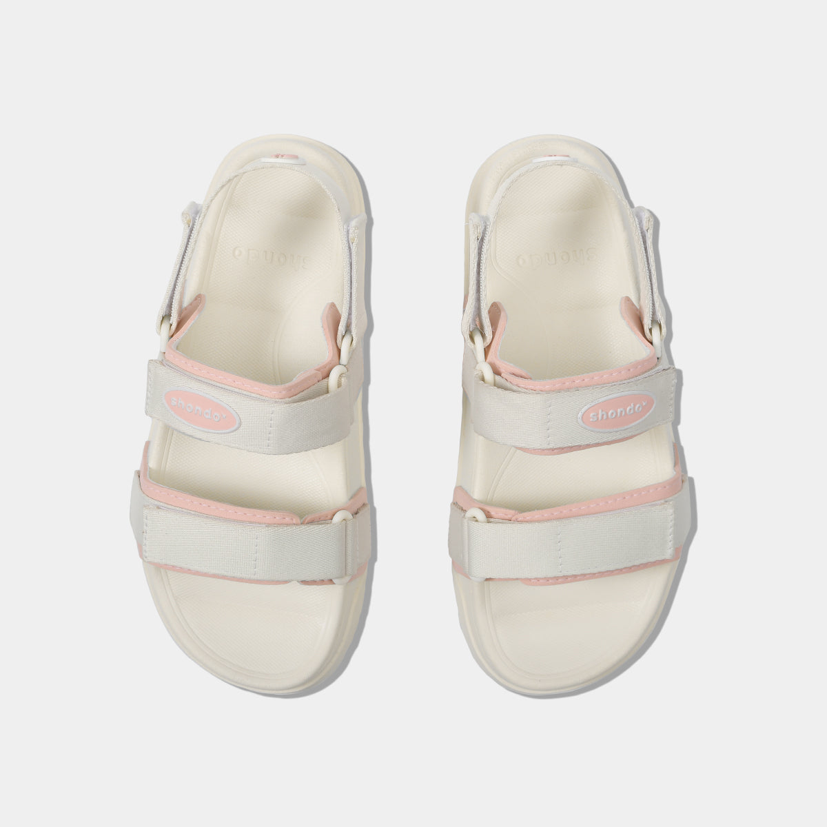 Sandal bánh mì Platy 4 trắng kem