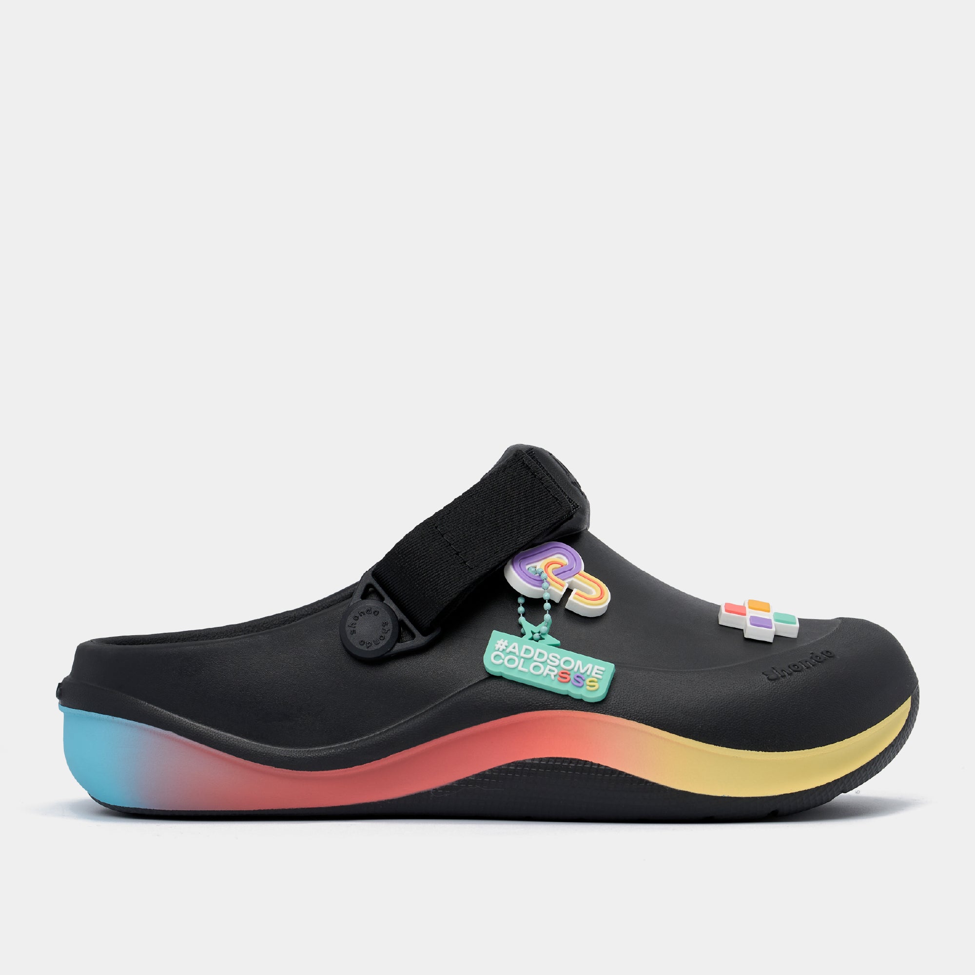 Clog Suke PRIDE unisex đen