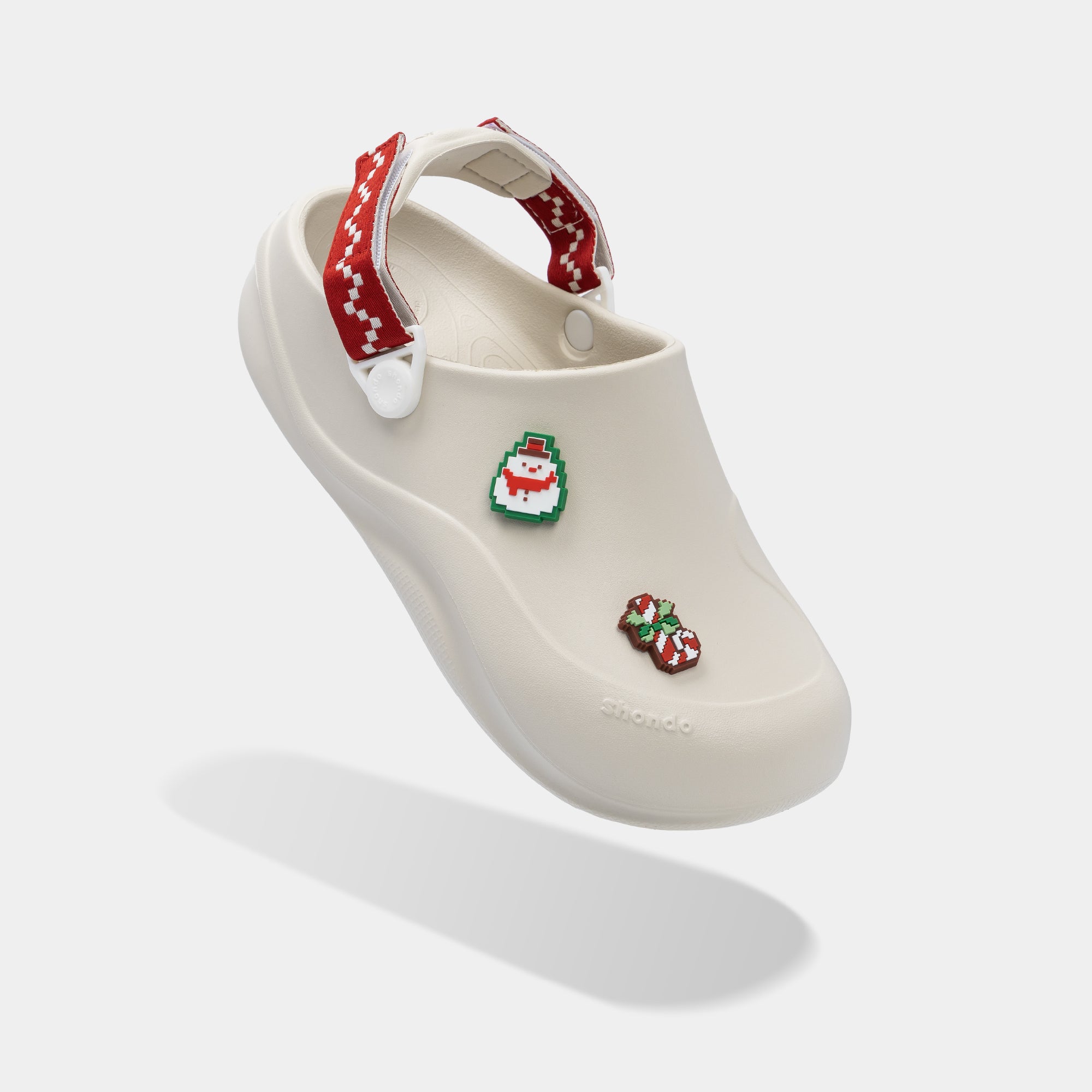 Clog SUKE Limax Christmas unisex trắng kem