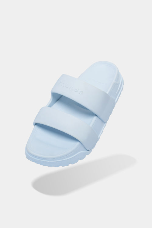 Dép bánh mì Trendy 4 quai nhựa xanh
