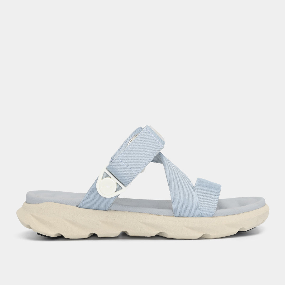 Sandal F6S quai xoay xanh trời