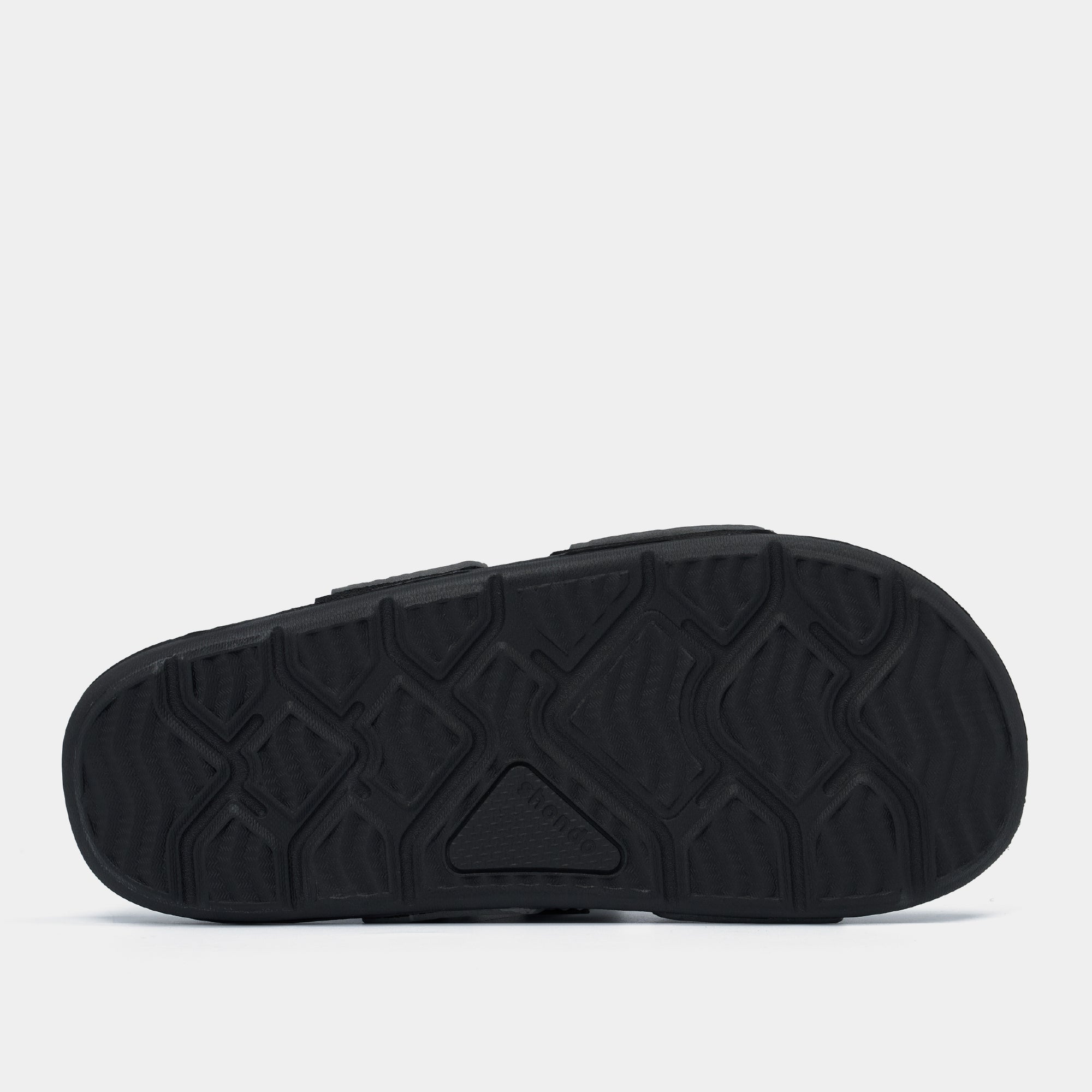 Sandal Platy 7 quai ngang unisex đen