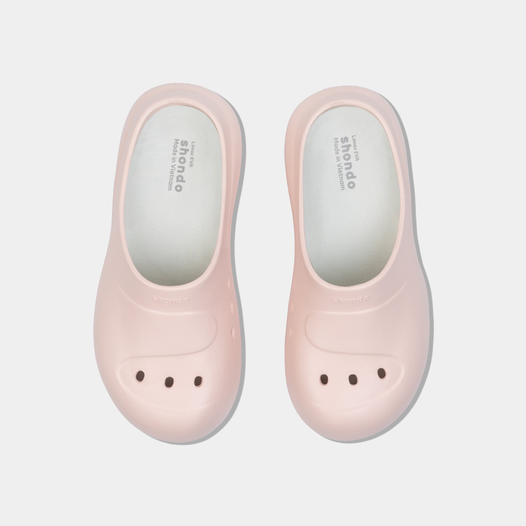 Clog MULE CHIC Limax đế cao nữ hồng