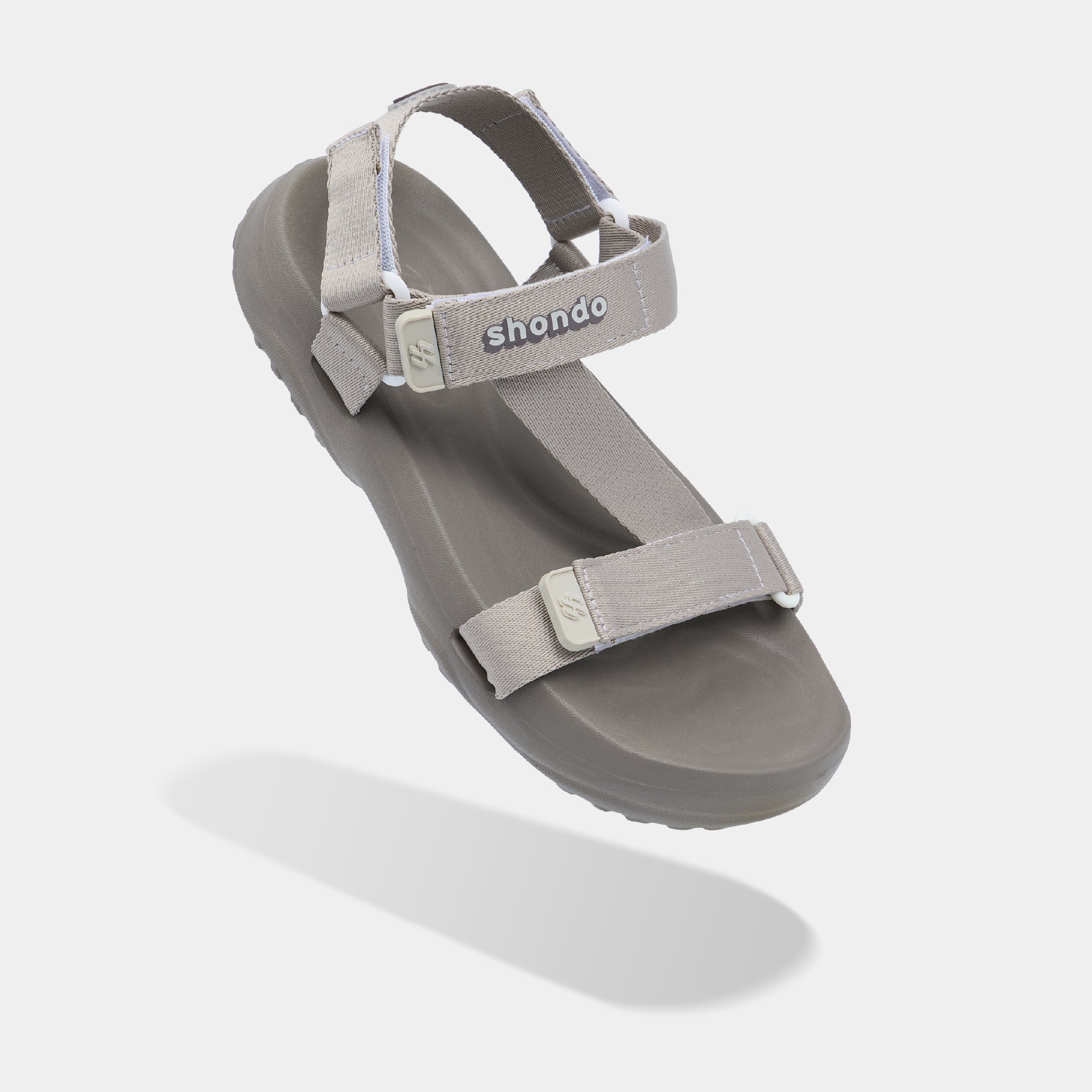 Sandal F11 Quai Chéo Unisex Nâu