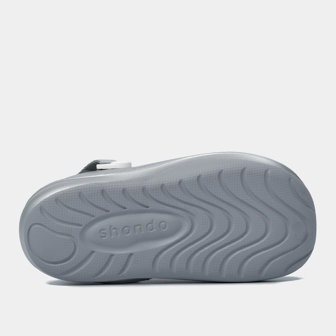 Clog nhựa đúc nữ Suke metallic