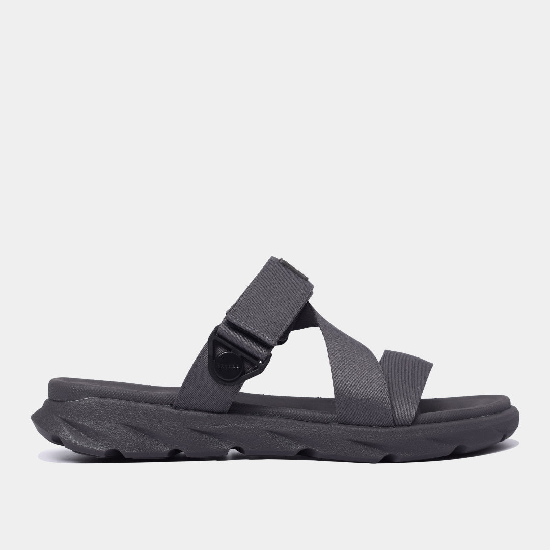 Sandal nam nữ F6S quai xoay xám đậm