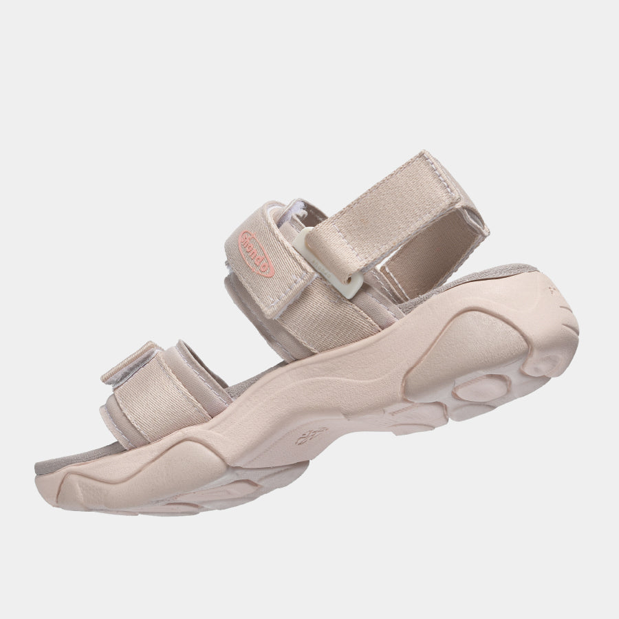 Sandal nữ Girly quai thun hồng nâu