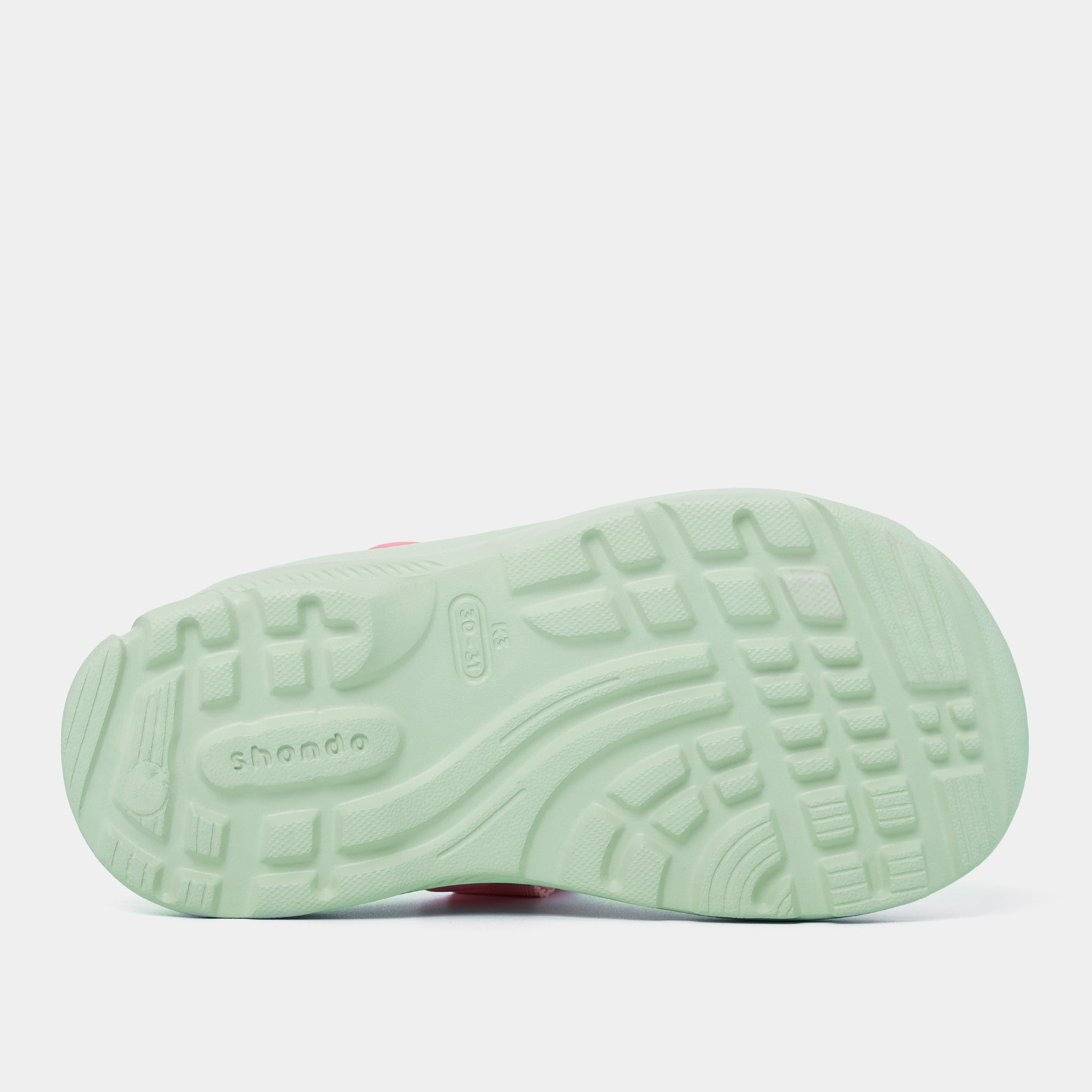 Sandal FX bé gái nhựa đúc xanh ngọc