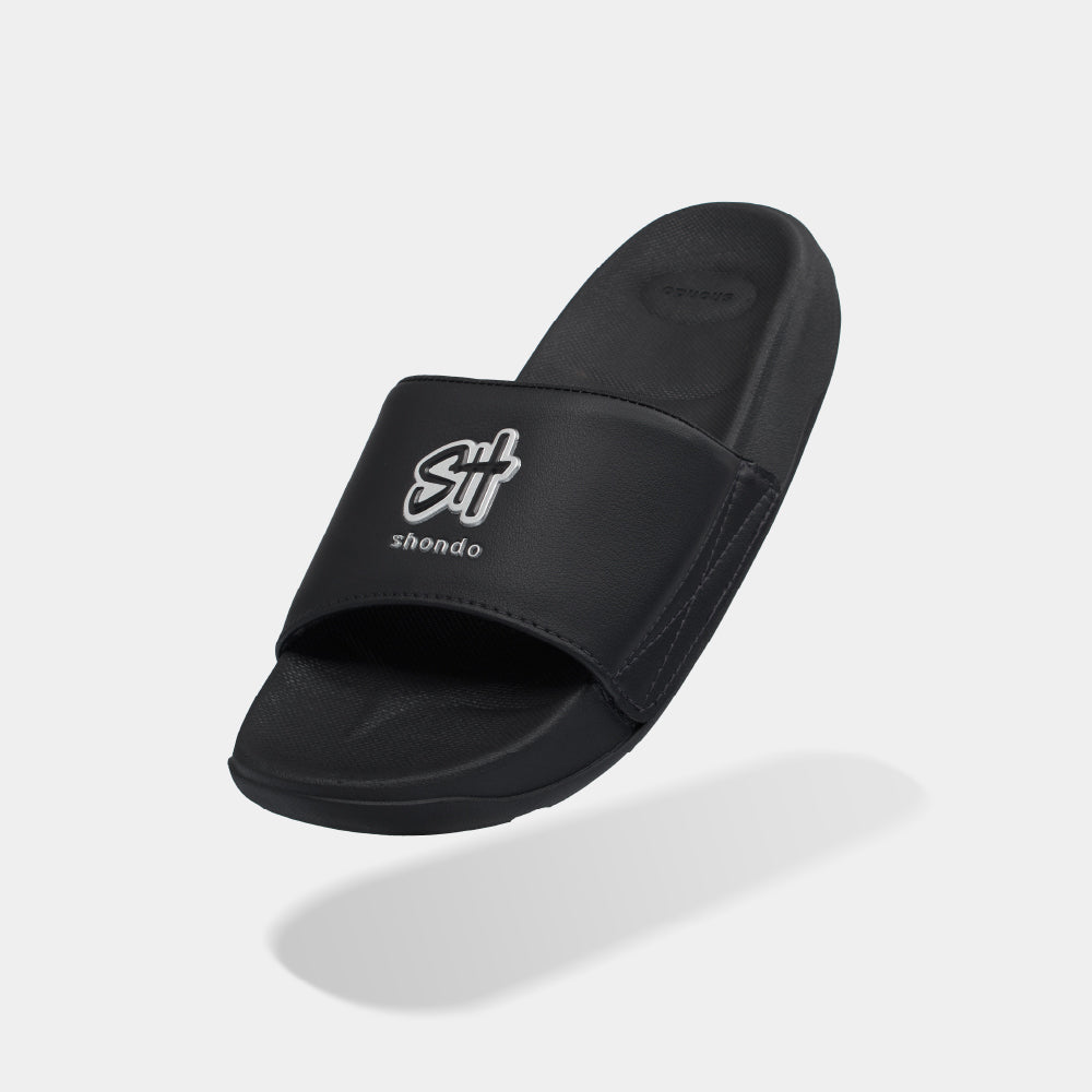 Dép Trendy 7 logo SH TPU đen