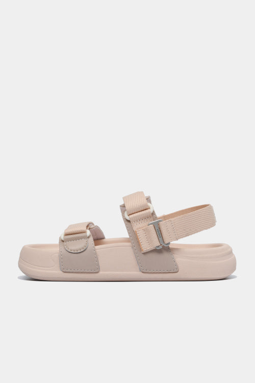 Sandal bánh mì nữ Platy 5 khoen hồng