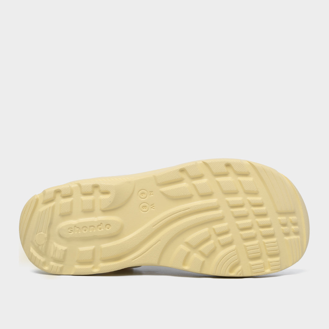 Sandal FX nhựa đúc đi mưa vàng