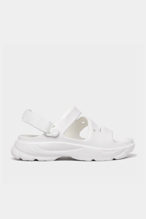 FX molded plastic white rain sandals