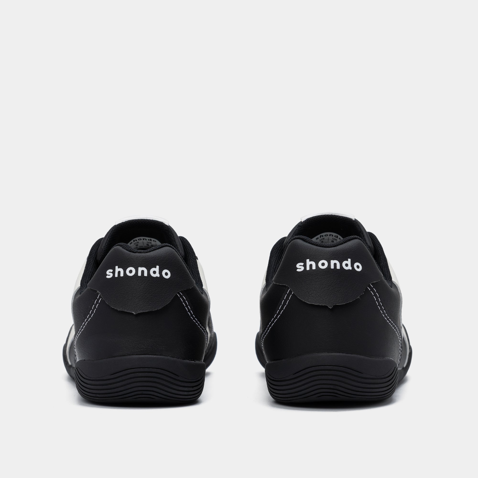 Giày Sneaker Shondo Class 7 Đế Thấp Unisex Màu Đen