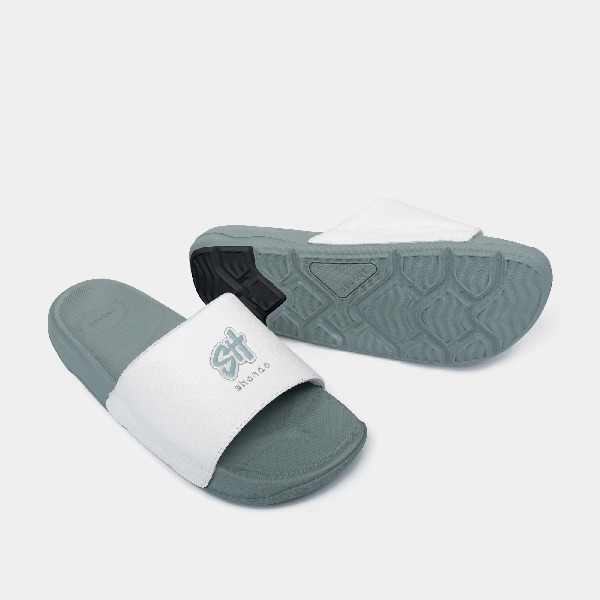 Dép Trendy 7 unisex SH xám trắng