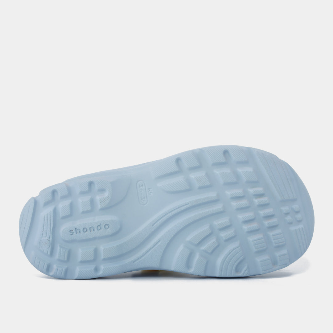 Sandal FX bé gái nhựa đúc xanh trời