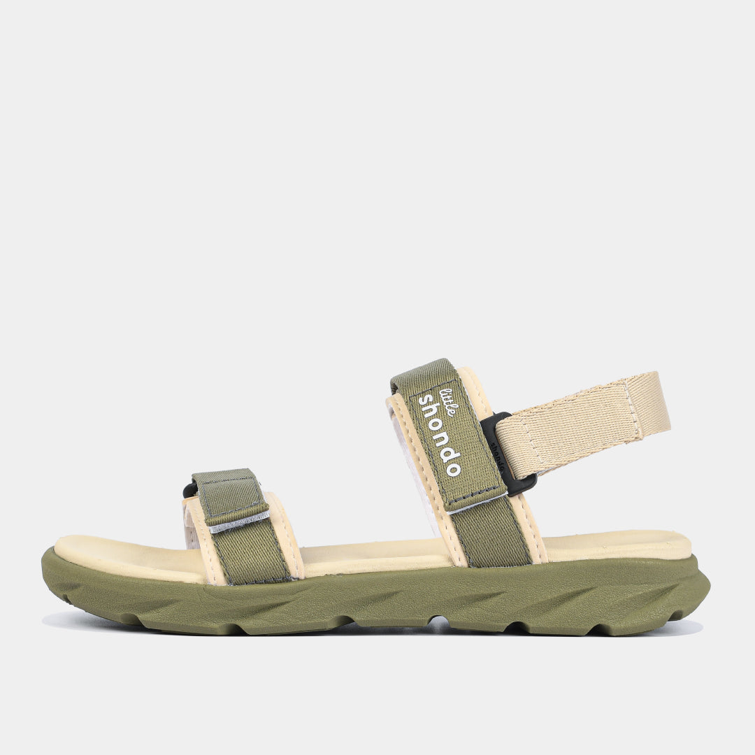 Sandals little F6S quai rêu be