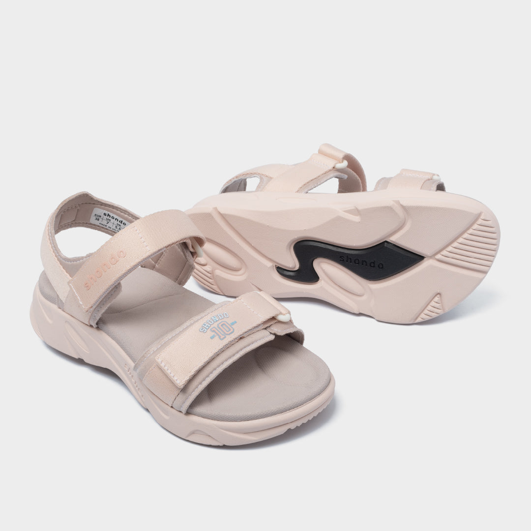 Sandal F8M thun họa tiết số 10 hồng