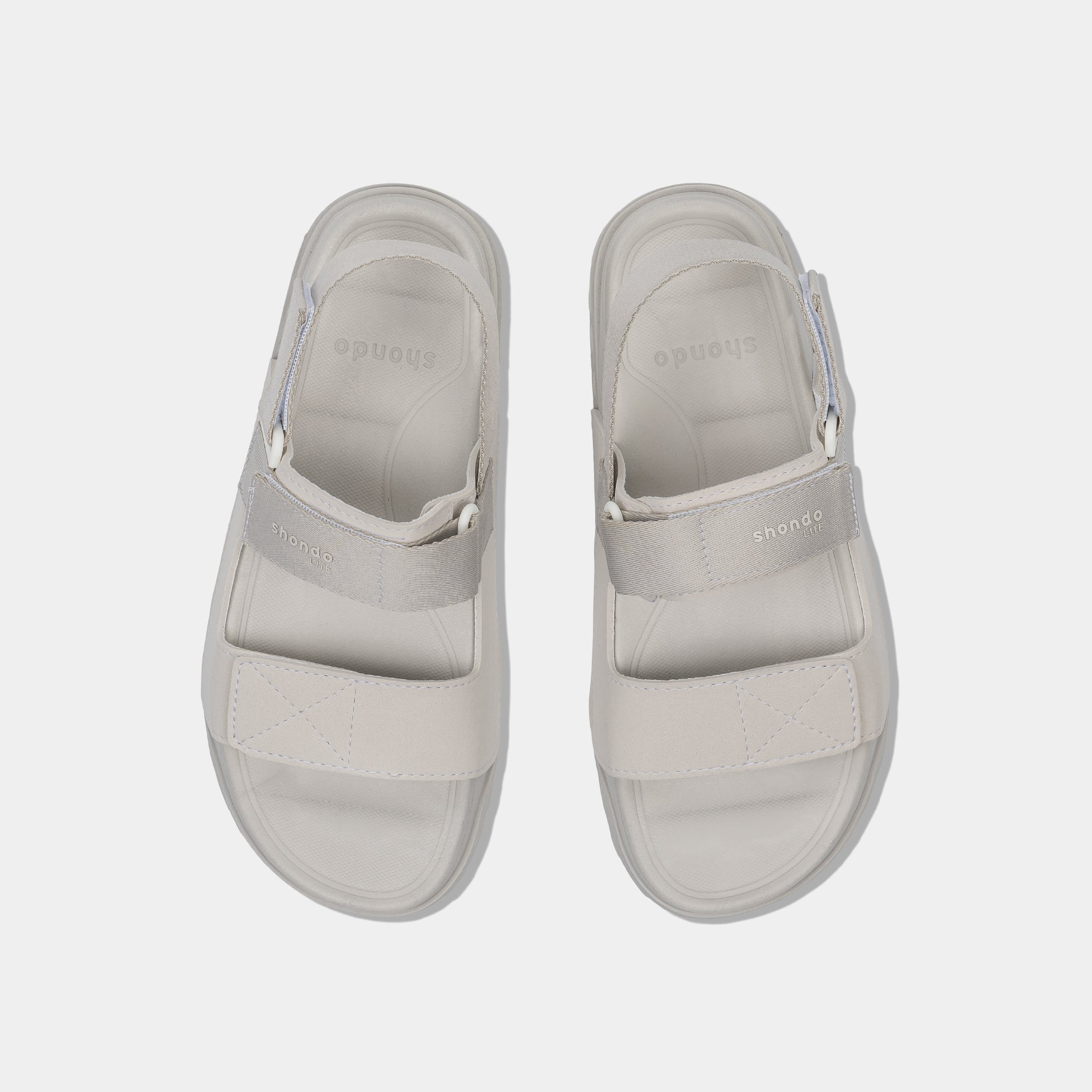 Sandal Platy 4 Lite quai ngang unisex xám