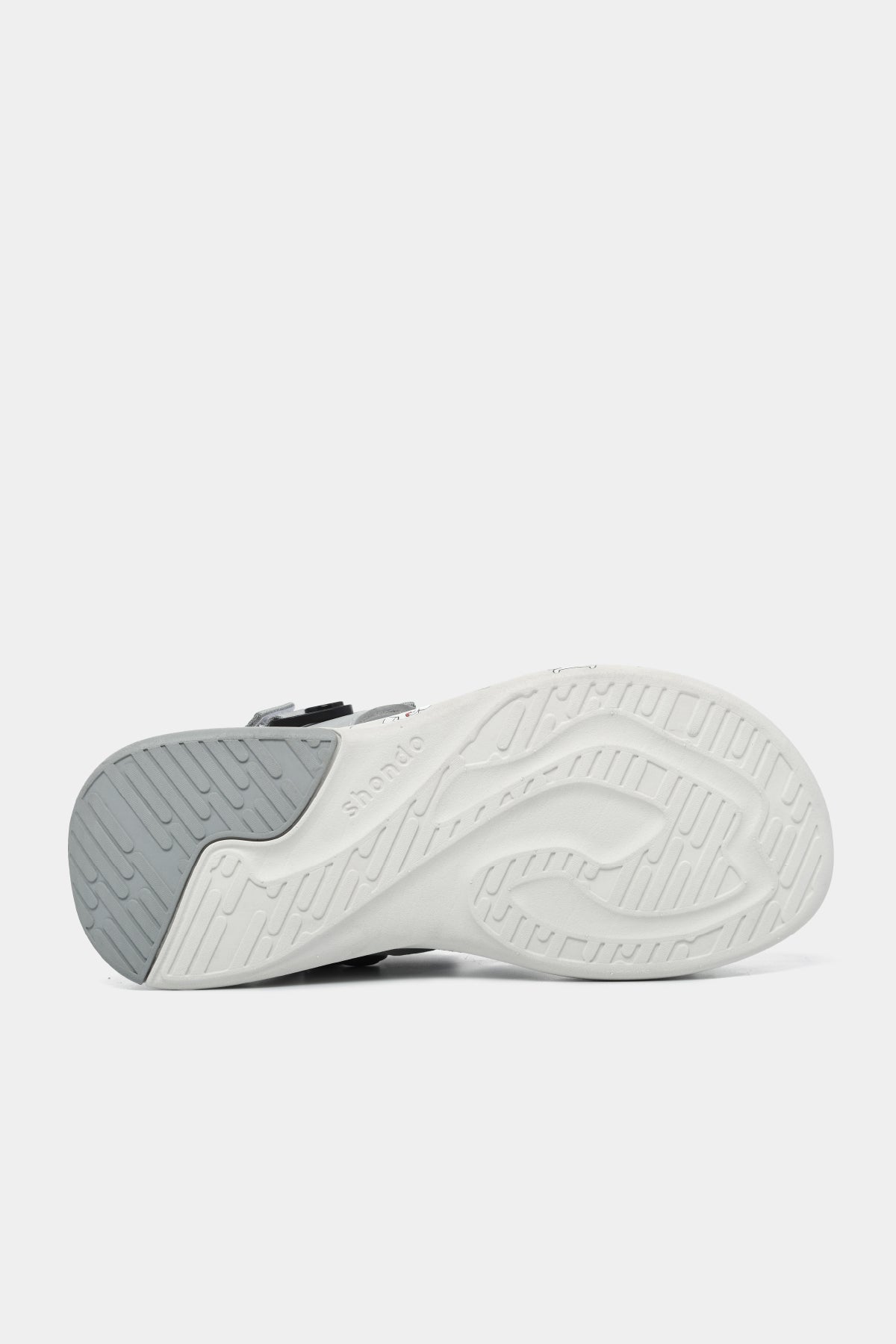 Sandal F8B T7M nam nữ khóa xoay xám
