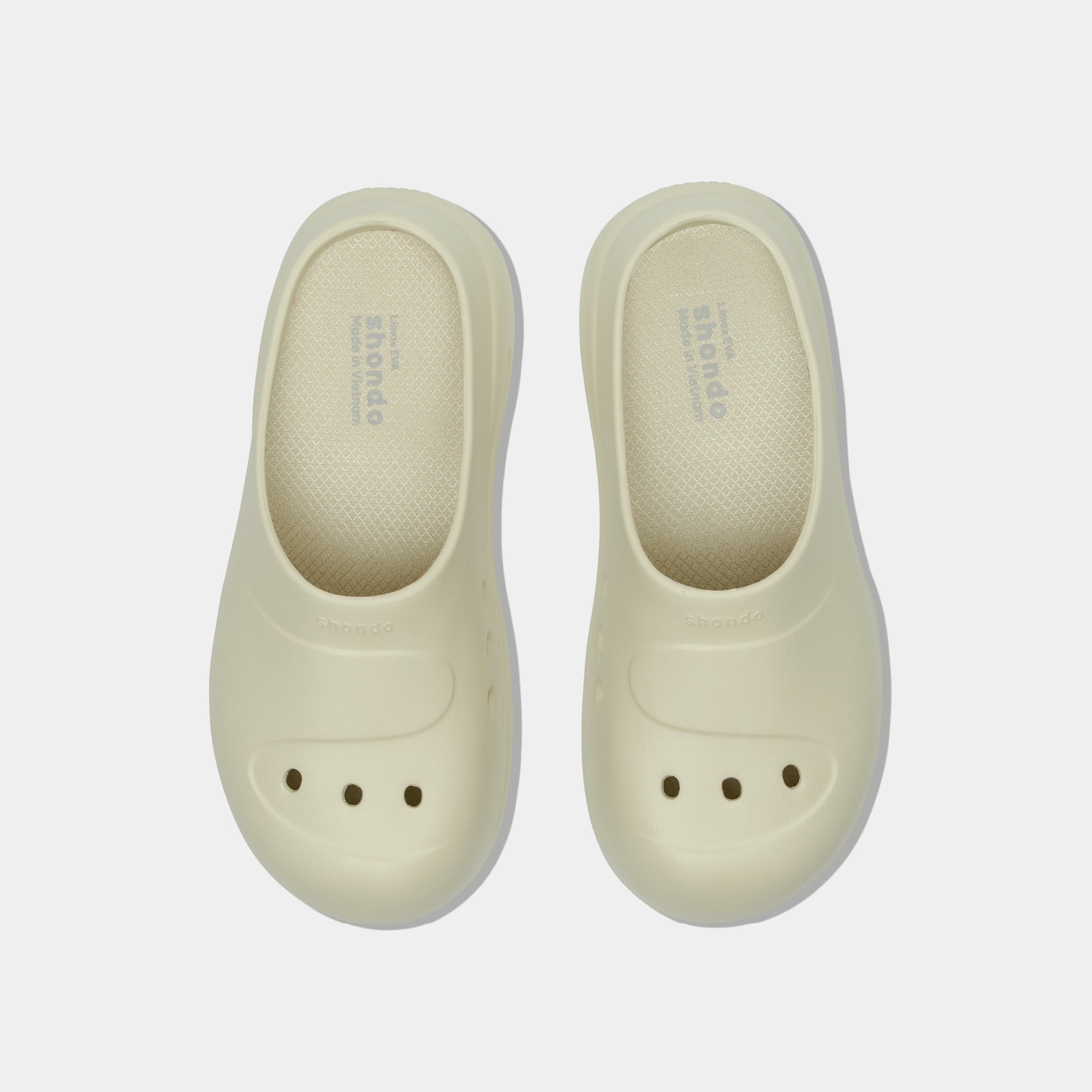 Clog Mule Chic Limax đế cao nữ be