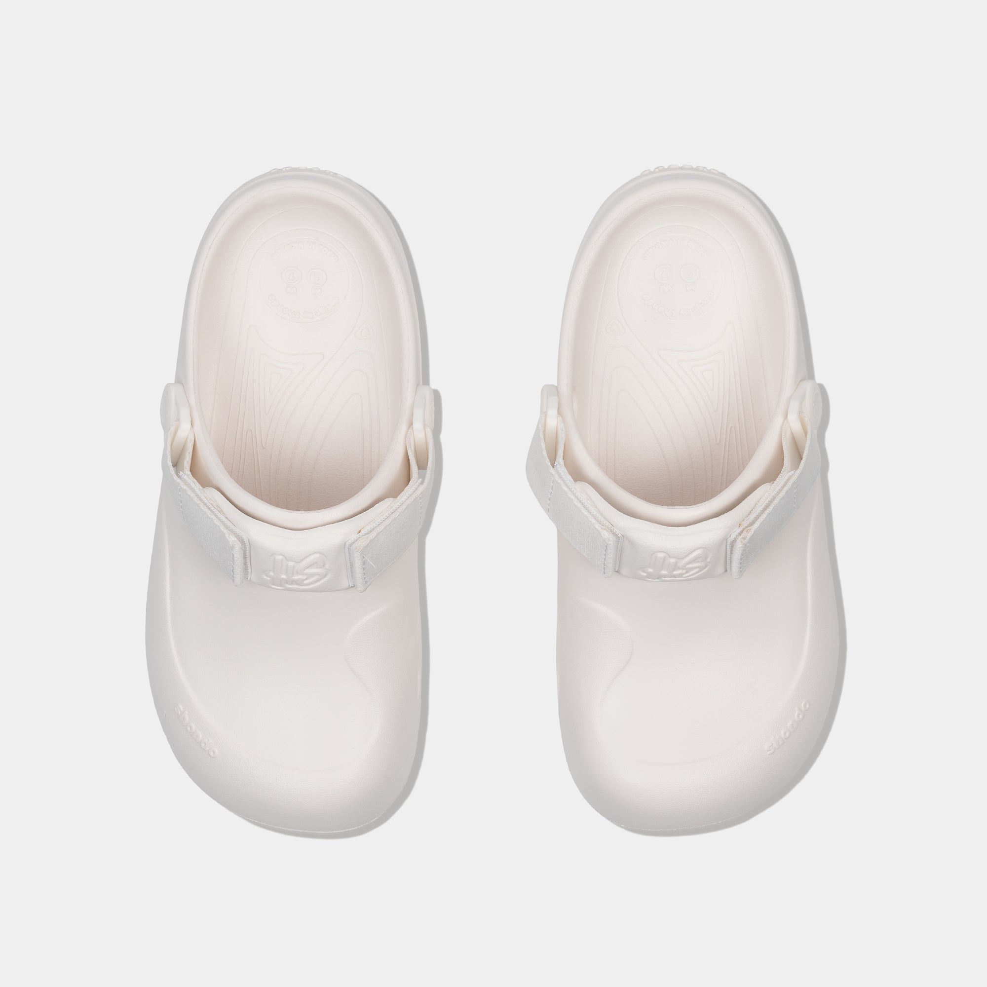 Giày Clog Suke nữ trắng