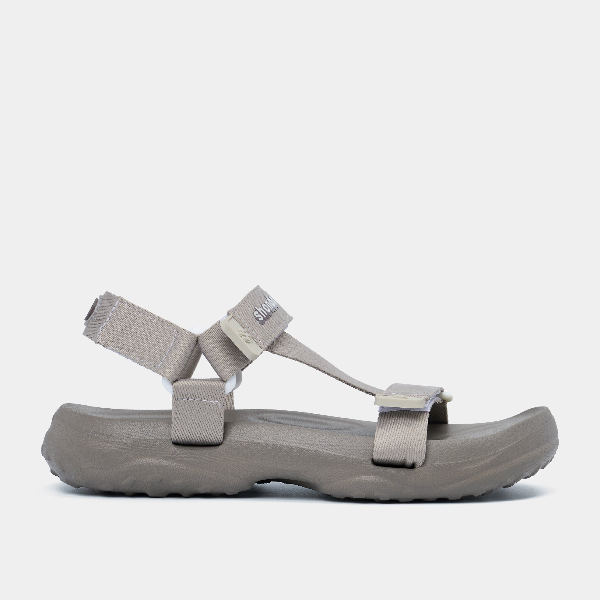 Sandal F11 Quai Chéo Unisex Nâu